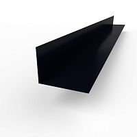 Планка угла внутренняя RAL 5004 оцинкованная c порошковым покрытием 0,45мм