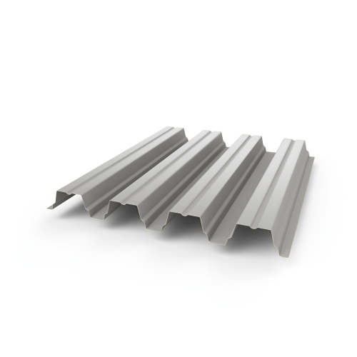 Профнастил Н75 - 0,8 (RAL 7047) с полимерным покрытием (полиэстер)