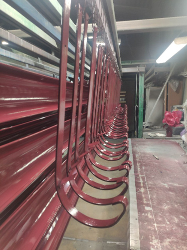 Желоб водосточный оцинкованный порошок ф120х2000мм RAL 7024 фото 3