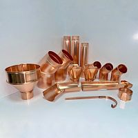 Желоб водосточный медный ф120х2000мм