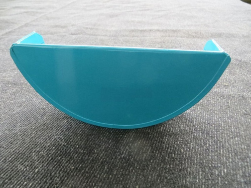 Заглушка желоба водосточного оцинкованная порошок ф120мм RAL 5021