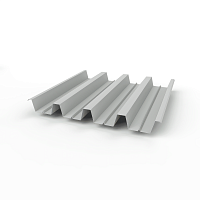 Профнастил Н60 (RAL 7047) 0,5х845мм оцинкованный, с полимерным покрытием (Полиэстер)