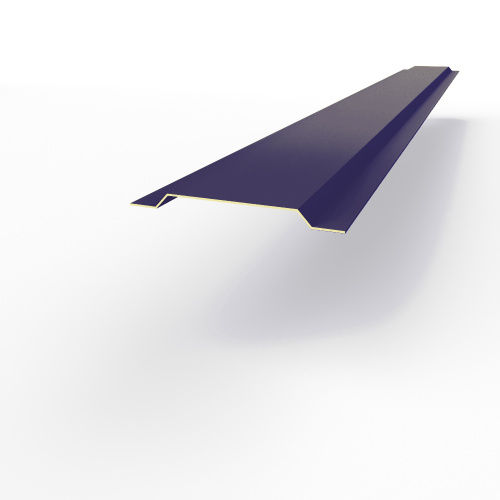 Нащельник RAL 5022 оцинкованный c порошковым покрытием 0,45мм