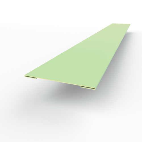 Планка стыковочная RAL 6019 оцинкованная c порошковым покрытием 0,45мм