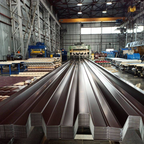 Профнастил оцинкованный с полимерным покрытием полиэстер Н60 buildstor 0,8х845мм RAL 9010 Белый фото 5