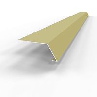 Карнизная планка RAL 1000 оцинкованный c порошковым покрытием 0,45мм