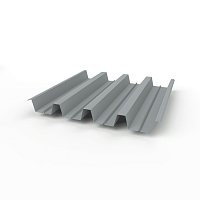 Профнастил Н60 (RAL 7040) 0,6х845мм оцинкованный, с полимерным покрытием (Полиэстер)