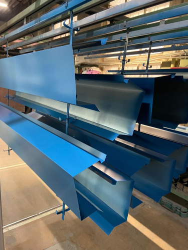 Планка угла внешнего RAL 5009 оцинкованная c порошковым покрытием 0,45мм фото 2