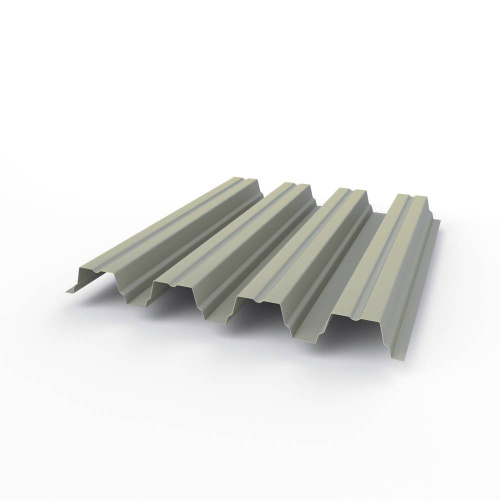 Профнастил оцинкованный с полимерным покрытием полиэстер Н75 buildstor 0,7х800мм RAL 7004 Сигнальный серый