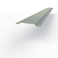 Нащельник RAL 7001 оцинкованный c порошковым покрытием 0,45мм