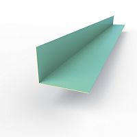 Планка угла внутренняя RAL 6027 оцинкованная c порошковым покрытием 0,45мм