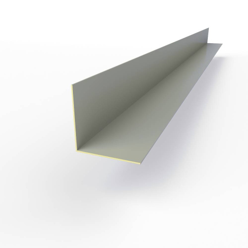 Планка внешнего угла оцинкованная c полимерным покрытием 0,45мм RAL 7004