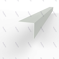 Планка угла внешнего RAL 9018 оцинкованная c порошковым покрытием 0,45мм