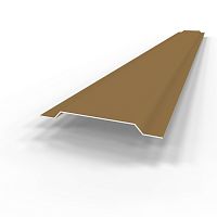 Нащельник RAL 1036 оцинкованный c полимерным покрытием 0,45 мм