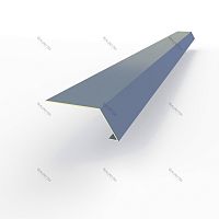 Карнизная планка RAL 5014 оцинкованная c порошковым покрытием 0,45мм