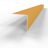 Планка угла внешнего RAL 1034 оцинкованный c порошковым покрытием 0,45мм