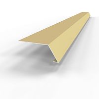 Карнизная планка RAL 1001 оцинкованный c порошковым покрытием 0,45мм