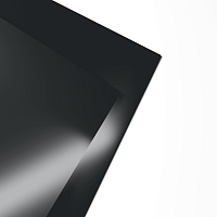 Гладкий лист 0.45мм RAL 7021 Чёрно-серый