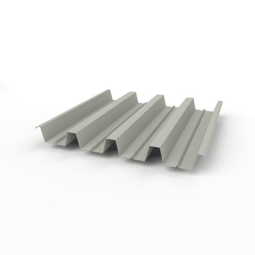 Профнастил Н60 (RAL 7044) 0,7х845мм оцинкованный, с полимерным покрытием (Полиэстер)