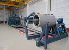 Штрипс 0,65 мм (RAL 7038)  полиэстер