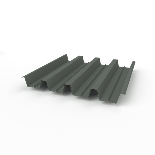 Профнастил Н60 (RAL 7010) 0,7х845мм оцинкованный, с полимерным покрытием (Полиэстер) Профнастил Н60 (RAL 7010) 0,7х845мм оцинкованный, с полимерным покрытием (Полиэстер)