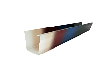 Желоб прямоугольный водосточный с порошковым покрытием 2500мм все цвета RAL