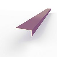 Лобовая планка (RAL 4001) оцинкованная, с порошковым покрытием 0,45 мм