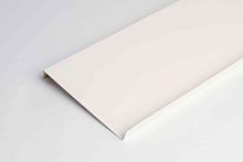 Отлив оконный оцинкованный c порошковым покрытием 1,2мм ширина менее 625 мм RAL 9010