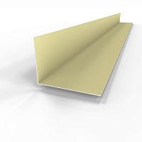 Планка угла внутренняя RAL 1000 оцинкованный c порошковым покрытием 0,45мм