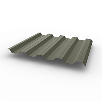 Профнастил НС44 (RAL 7003) 0,65х1047мм оцинкованный, с полимерным покрытием (Полиэстер)