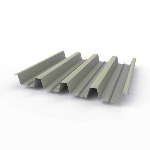 Профнастил оцинкованный с полимерным покрытием полиэстер Н60 buildstor 0,8х845мм RAL 7004 Сигнальный серый