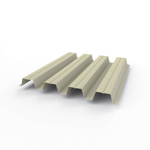 Профнастил оцинкованный с полимерным покрытием полиэстер Н57 buildstor 0,65х801мм RAL 7044 Серый шёлк