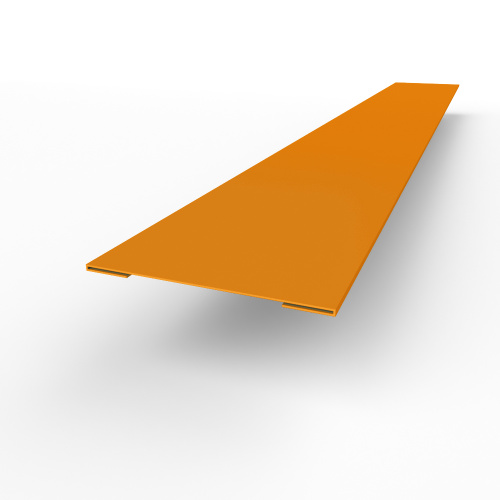 Планка стыковочная RAL 2000 оцинкованная c порошковым покрытием 0,45мм