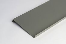 Отлив оконный оцинкованный c порошковым покрытием 0,45мм ширина более 625 мм RAL 7038