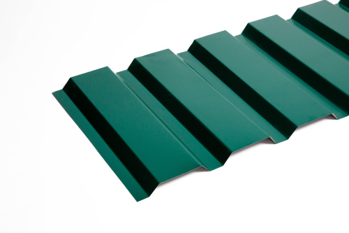 Профнастил оцинкованный с полимерным покрытием полиэстер НС35 buildstor 0,7х1060мм RAL 6002 Лиственно-зелёный фото 2