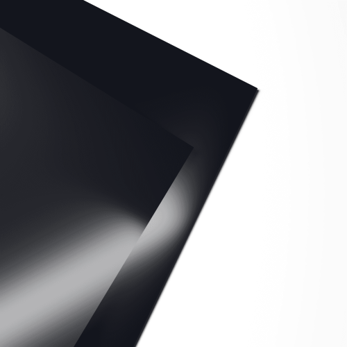 Гладкий лист 0.6мм RAL 5004 Чёрно-синий