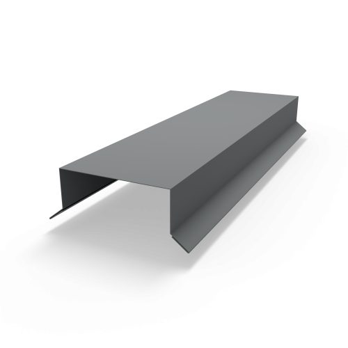 Парапет плоский RAL 9023 полиэстер 1,2 мм