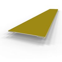 Планка стыковочная RAL 1027 оцинкованная c порошковым покрытием 0,45мм