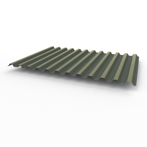 Профнастил оцинкованный с полимерным покрытием полиэстер С21 buildstor 0,55х1051мм RAL 7010 Брезентово-серый Профнастил оцинкованный с полимерным покрытием полиэстер С21 buildstor 0,55х1051мм RAL 7010 Брезентово-серый