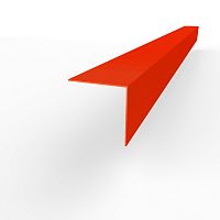 Планка угла внешнего RAL 2005 оцинкованный c порошковым покрытием 0,45мм