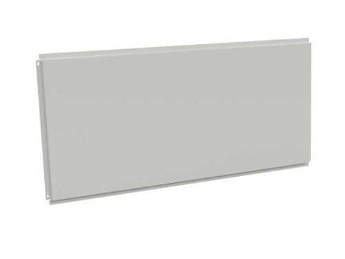 Фасадная кассета 1160х530 открытого типа, толщина 1 мм, RAL 9003 (Сигнальный белый)