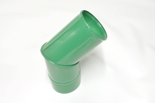 Колено водосточное оцинкованное порошок ф90мм RAL 5010