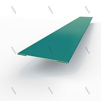Планка стыковочная RAL 5021 оцинкованная c порошковым покрытием 0,45 мм