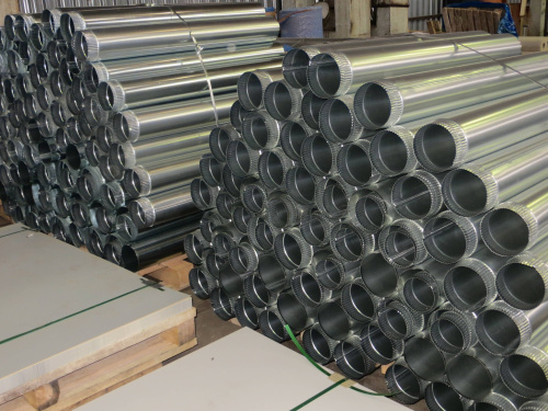 Труба водосточная оцинкованная ф160х1250мм Труба водосточная оцинкованная ф160х1250мм