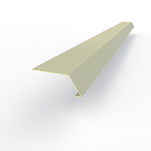 Карнизная планка RAL 7032 оцинкованная c порошковым покрытием 0,45мм