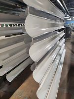 Желоб водосточный оцинкованный порошок ф120х2000мм RAL 9003