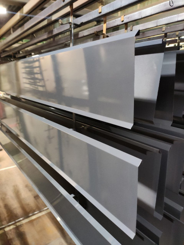 Планка угла внешнего RAL 7042 оцинкованная c порошковым покрытием 0,45мм фото 2