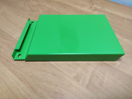 Планка угла внутренняя RAL 6038 оцинкованная c порошковым покрытием 0,45мм фото 3