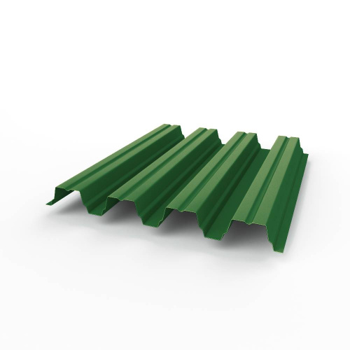 Профнастил оцинкованный с полимерным покрытием полиэстер Н75 buildstor 0,7х800мм RAL 6002 Лиственно-зелёный