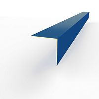 Угол внешний RAL 5005 оцинкованный с порошковым покрытием 0,45 мм